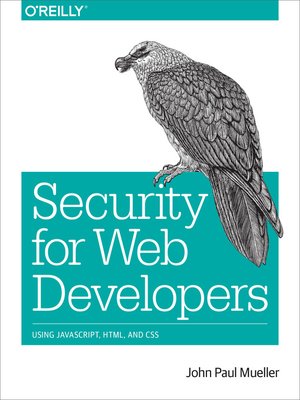cover image of Security for Web Developers